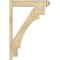 Ekena Millwork Merced Arts & Crafts Rough Sawn Outlooker, Douglas Fir, 6"W x 28"D x 40"H OUT06X28X40MRC03RDF - alternate 4